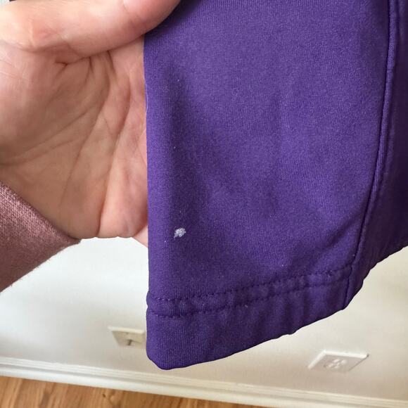Spyder Sweater Women 8 Purple Sweatshirt Walking Active Gym Fall Athleisure Top - Picture 11 of 12